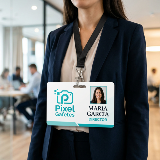 Gafete PVC Colgado Premium